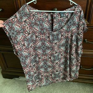 DRESSY BLOUSE SHORT SLEEVE